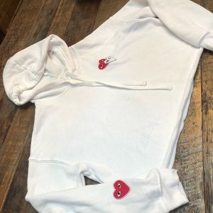 Comme des Garçons theme cropped hoodie sz m